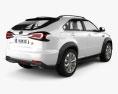 BYD Tang 2018 3d model back view