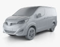 BYD M3 2017 3D-Modell clay render