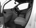 BYD T3 con interior y motor 2017 Modelo 3D seats