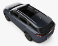 BYD Tang EV 2024 3d model top view