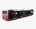 BYD eBus 18m 2024 3d model back view