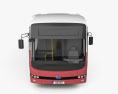 BYD eBus 18m 2024 3D-Modell Vorderansicht