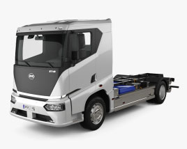 BYD ETH8 Chassis Truck 2024 3D model