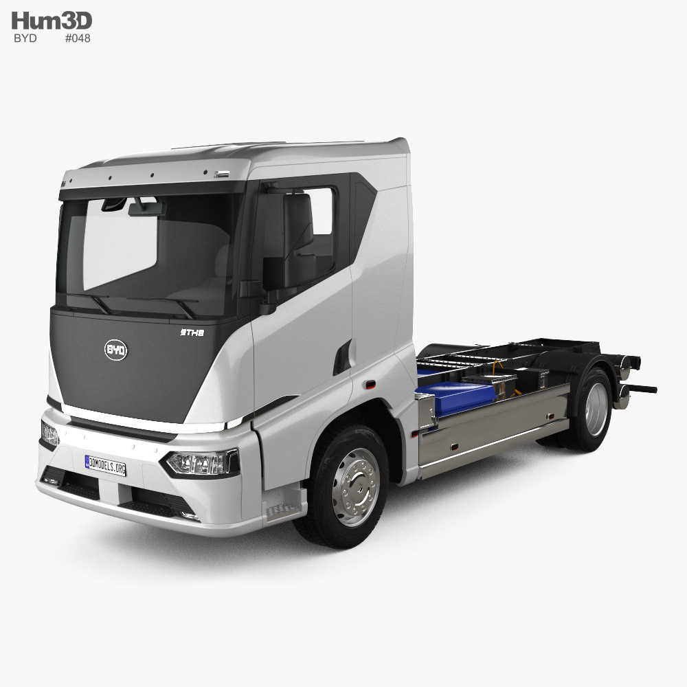 BYD ETH8 Chassis Truck 2024 3D model