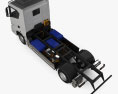 BYD ETH8 Fahrgestell LKW 2024 3D-Modell Draufsicht