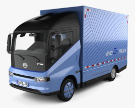 BYD ETM6 Box Truck 2024 3D model
