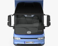 BYD ETM6 Box Truck 2024 Modello 3D vista frontale