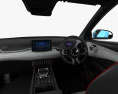 BYD Atto 3 with HQ interior 2023 3D модель dashboard