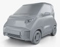 Baojun E200 2021 Modello 3D clay render