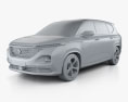 Baojun RM-5 2022 3D-Modell clay render