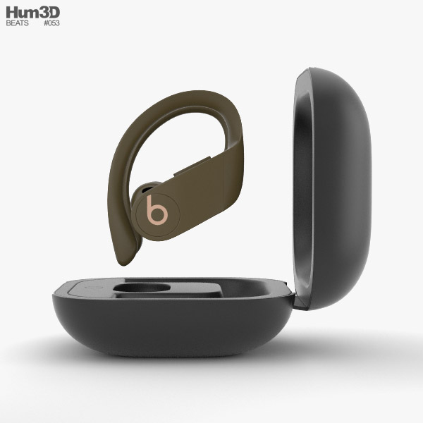 Beats Powerbeats Pro Moss 3D model - Electronics on 3DModels