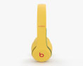 Beats Solo 3 无线 黄色 3D模型