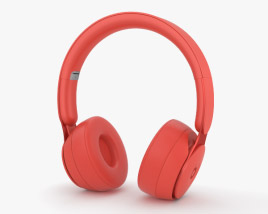 Beats Solo Pro Red 3Dモデル