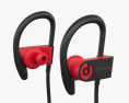 Beats Powerbeats 3 Black Red Modelo 3D
