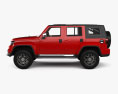Beijing BJ40 Plus with HQ interior 2024 3d model side view
