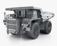 BelAZ 75603 ダンプトラック 2016 3Dモデル wire render