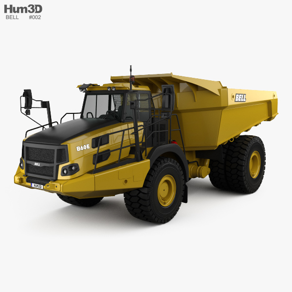 Bell B60E Dump Truck 2019 3D model