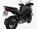 Benelli TRK 502 2024 3D 모델  back view
