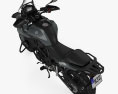 Benelli TRK 502 2024 3Dモデル top view