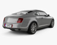 Bentley Continental Supersports coupe 2012 3d model back view