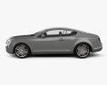 Bentley Continental Supersports coupe 2012 3d model side view