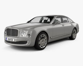 Bentley Mulsanne 2011 3D 모델 