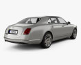 Bentley Mulsanne 2011 3D модель back view