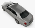 Bentley Mulsanne 2011 Modello 3D vista dall'alto
