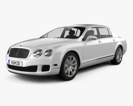 Bentley Continental Flying Spur 2012 3D-Modell