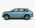Bentley EXP 9 F 2015 Modello 3D vista laterale