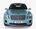 Bentley EXP 9 F 2015 3D模型 正面图