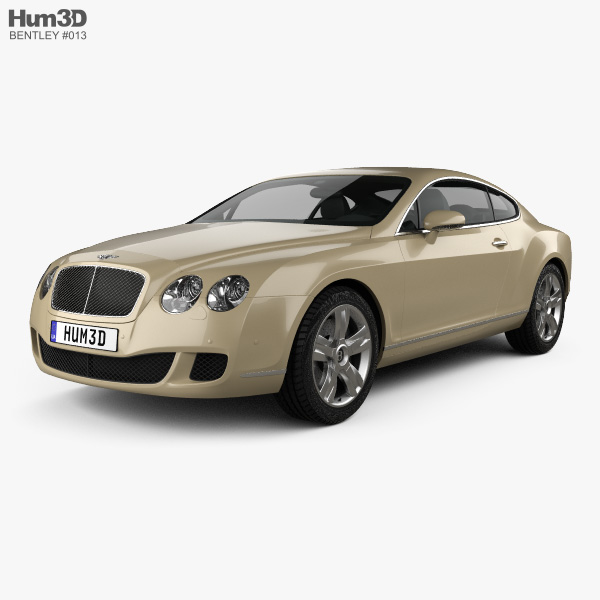 Bentley Continental GT 2012 3D model