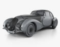 Bentley Embiricos 1938 3D 모델  wire render