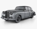 Bentley S1 1955 3d model wire render