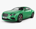 Bentley Continental GT Speed 2018 3D-Modell