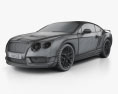 Bentley Continental GT3-R 2018 3d model wire render