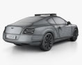 Bentley Continental GT Полиция Dubai 2016 3D модель