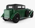 Bentley 8 Litre 1930 Modello 3D vista posteriore