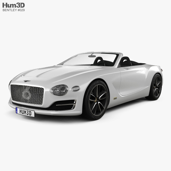 Bentley EXP 12 Speed 6e 2017 Modèle 3D