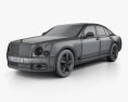 Bentley Mulsanne Speed 2020 3d model wire render