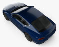 Bentley Continental GT 2021 Modelo 3D vista superior