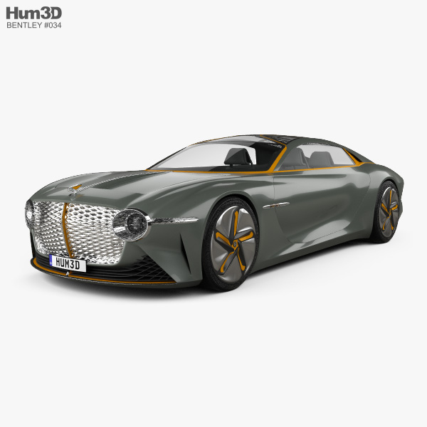 Bentley EXP 100 2020 Modèle 3D