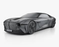 Bentley EXP 100 2020 3D-Modell wire render