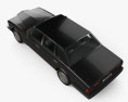 Bentley Turbo R 1999 3D模型 顶视图