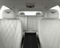 Bentley Flying Spur з детальним інтер'єром 2022 3D модель