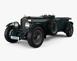 Bentley Speed Six 1930 3D model