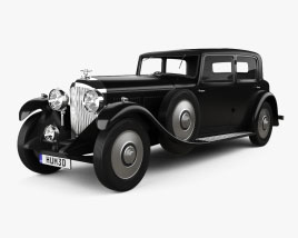 Bentley 8-Litre Mulliner sedan 1931 Modèle 3D
