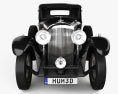 Bentley 8-Litre Mulliner Berlina 1934 Modello 3D vista frontale