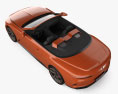 Bentley Batur 敞篷车 2024 3D模型 顶视图