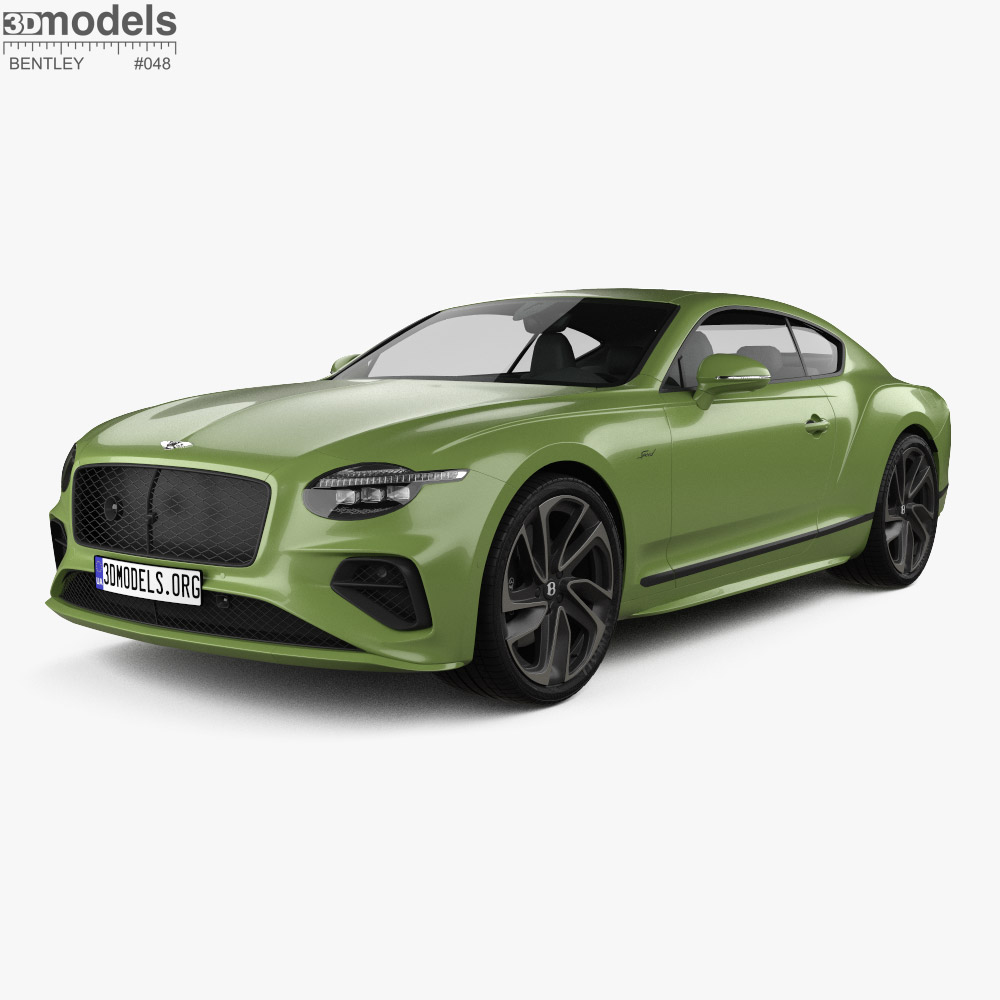 Bentley Continental GT Speed 2025 Modèle 3D